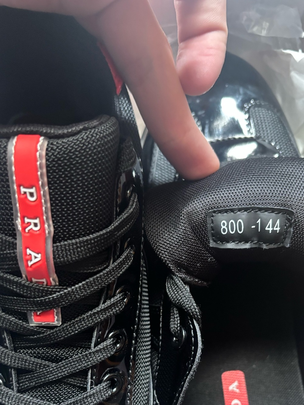 Prada cup with Red Logo Stripe - Picture 2 of 5